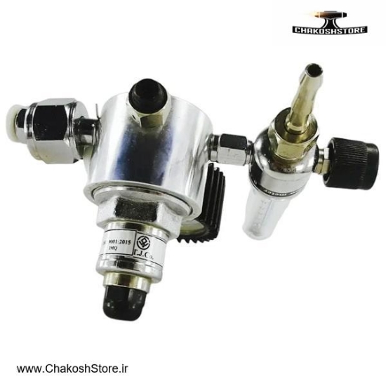 تصویر   مانومتر آرگون توان جم تک فلومتر مدل TJI0205