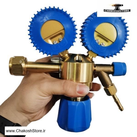 تصویر   رگلاتور اکسیژن توان جم دو گیجه مدل TJI0208