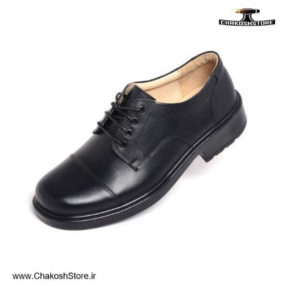 تصویر   کفش اداری فرزین طرح ستادی بندی