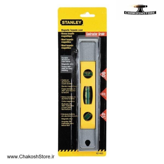 تصویر   تراز بنایی مگنت آلومینیومی استنلی مدل 424658