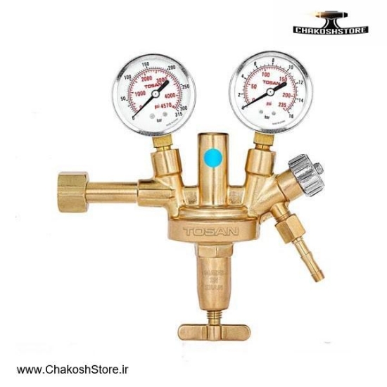 تصویر   رگلاتور اکسیژن توسن دو گیجه مدل 3016 OCR