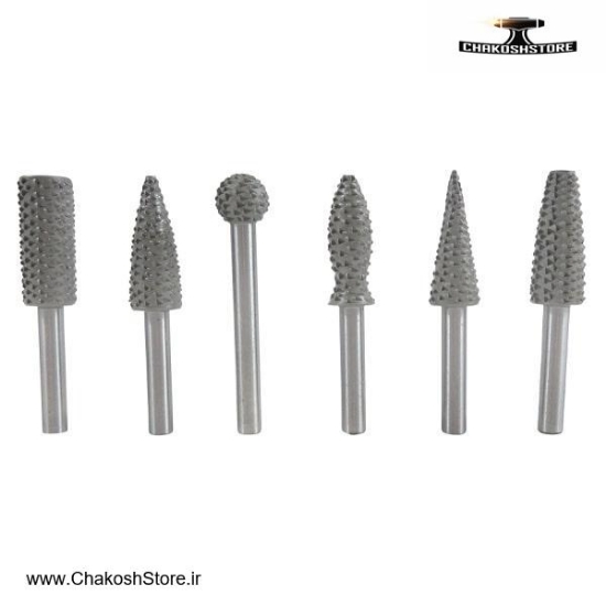 تصویر   ست سوهان چوب نارکس الماسه سر دریلی مدل 854290