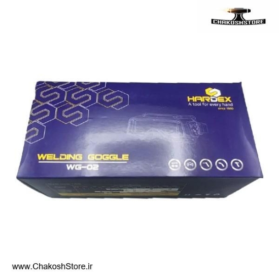 تصویر   عینک جوشکاری اتوماتیک هاردکس 3 کاره مدل WG-02 سری Pro