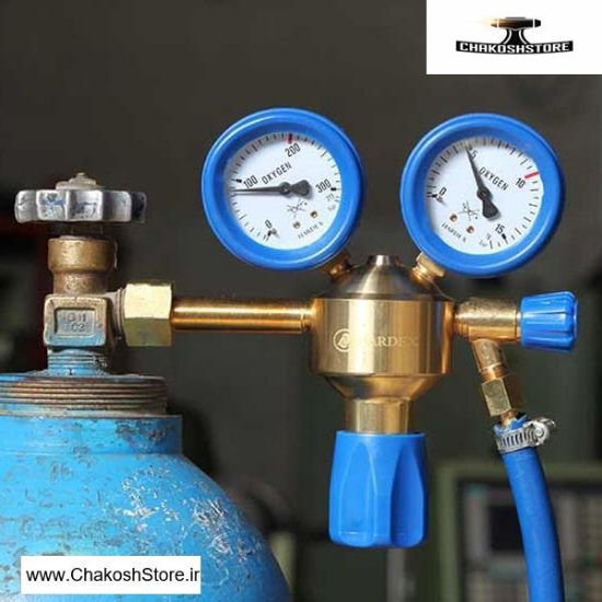 تصویر   مانومتر اکسیژن هاردکس دو گیج مدل OR-01