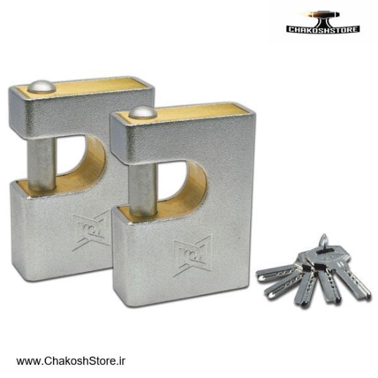 تصویر   قفل کتابی گیرا روکش دار کامپیوتری 2 عددی 950 مدل 1717