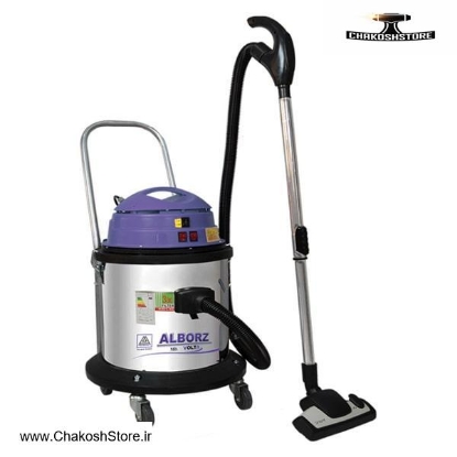 تصویر   جاروبرقی البرز ویلایی نیمه صنعتی دو موتوره مدل V4000