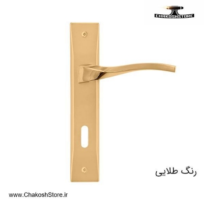 تصویر   دستگیره پلاک کلون کلیدی طرح ورونا مدل 8821