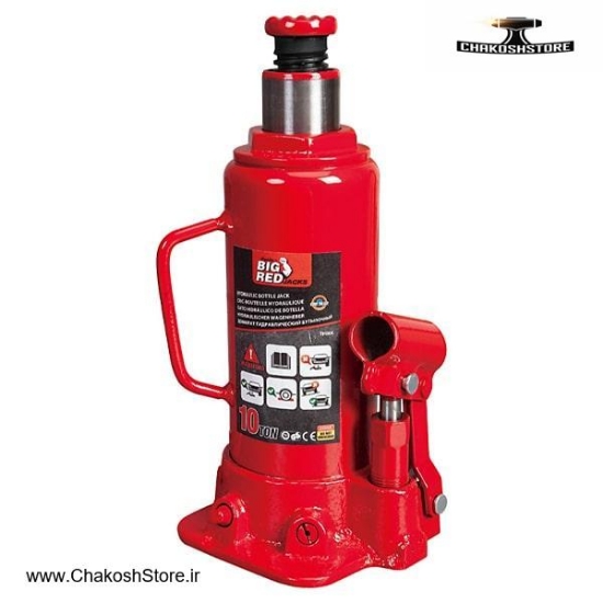 تصویر   جک بطری بیگ رد 10 تن مدل TH91004