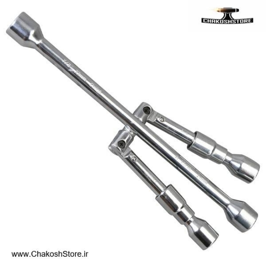 تصویر   آچار چرخ بیگ رد تاشو سواری 4 سره مدل TRX31201