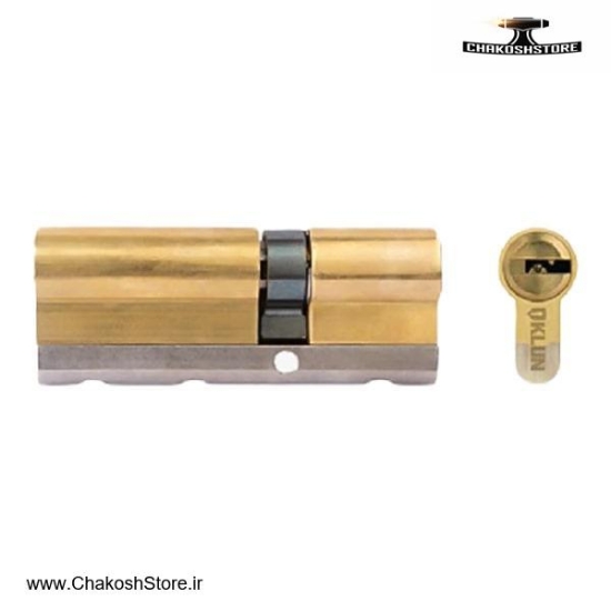 تصویر   مغزی قفل تسمه دار کلون 7 سانتی متر برنجی کامپیوتری مدل T-70