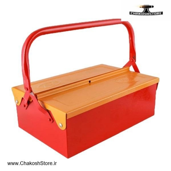 تصویر   جعبه ابزار فلزی وفایی 30 سانتی متر مدل 301