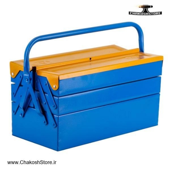 تصویر   جعبه ابزار فلزی وفایی 50 سانتی متر مدل 503