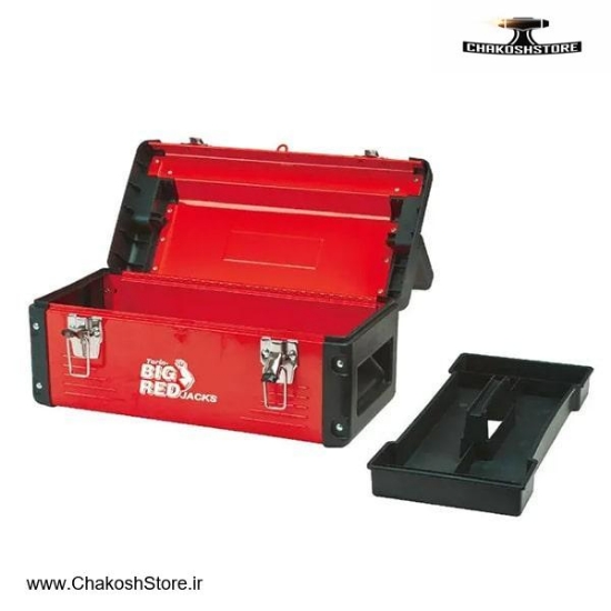 تصویر   جعبه ابزار فلزی بیگ رد 40 سانتی متر (16 اینچ) مدل TRJF-C3002