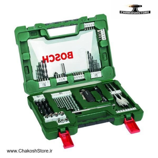 تصویر   ست بیت و مته و سوکت بوش 68 عددی مدل V-LINE