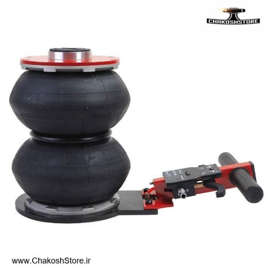تصویر   جک تیوپی بادی بیگ رد 2 تن دسته کوتاه 2 تیوپ مدل TRA3812