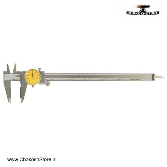 تصویر   کولیس ساعتی (عقربه ای) آسیمتو 30 سانتی متر مدل 0-12-303