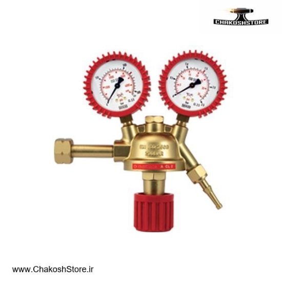 تصویر   مانومتر استیلن ACE ایتالیا دو گیجه مدل 25100