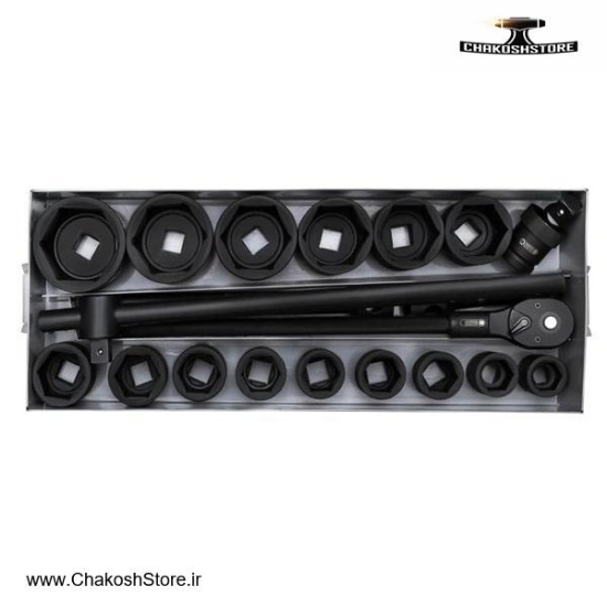 تصویر   جعبه بکس داناپلاس فشار قوی 20 پارچه 1 اینچ مدل D7980120