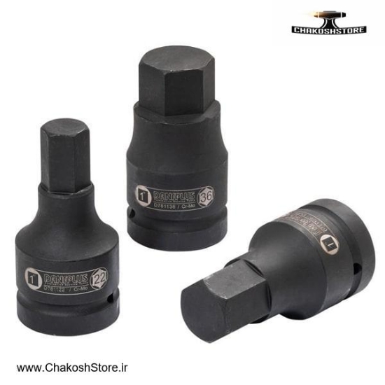 تصویر   آلن بکسی 1 اینچ داناپلاس فشار قوی کوتاه 6 گوش مدل D7811