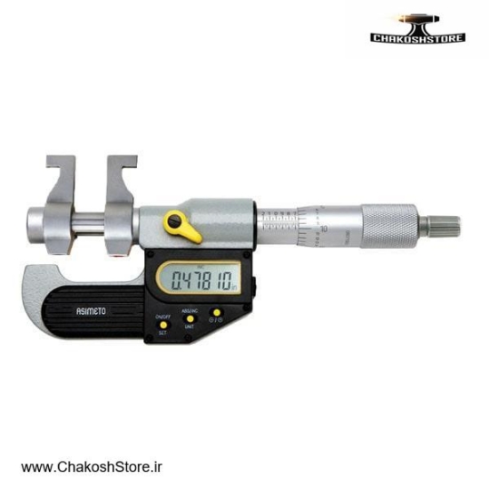 تصویر   میکرومتر دیجیتال آسیمتو داخل سنج 200-175 میلی متر ضد آب مدل 0-08-207