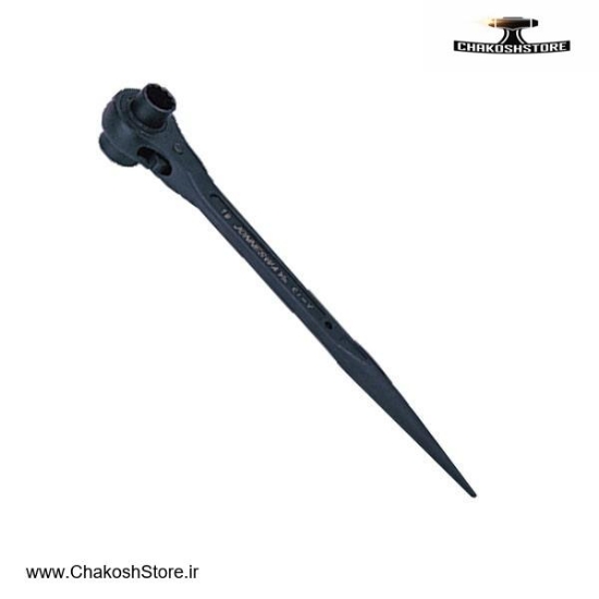 تصویر   آچار رینگ جغجغه ای جانزوی دم موشی مدل R23B