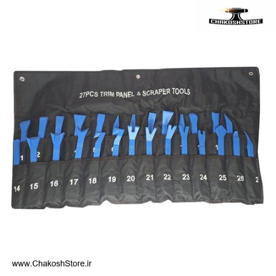 تصویر   ست کاردک تریم خودرو داناپلاس 27 عددی مدل D04C1011