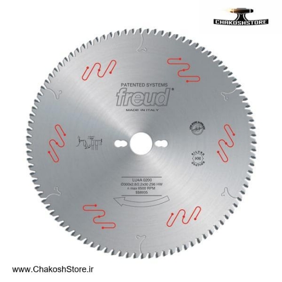 تصویر   تیغ اره الماسه پلکسی گلاس فرود 300x96 مدل LU4A 0200