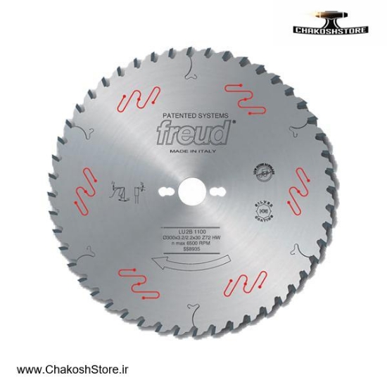 تصویر   تیغ اره الماسه چوب بر فرود 300x72 مدل LU2B 1100