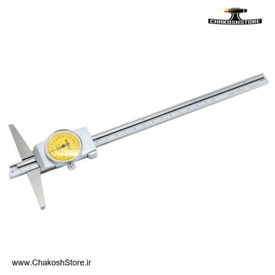 تصویر   کولیس عمق سنج آسیمتو عقربه ای 200 میلی متر مدل 0-08-324