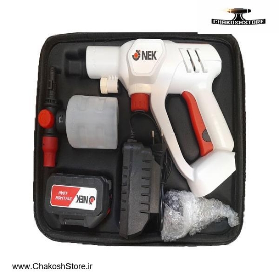 تصویر   کارواش و سمپاش شارژی نک 18 بار مدل NEK 2120 LI