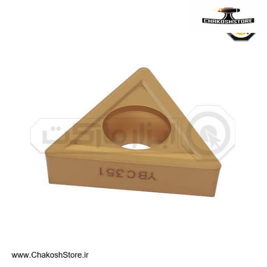 تصویر   اینسرت تراشکاری ( الماس تراشکاری ) ZCC مدل Insert TCMT220408-HR-YBC351