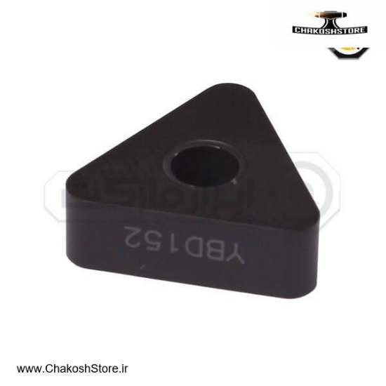 تصویر   اینسرت تراشکاری ( الماس تراشکاری ) ZCC مدل Insert TNMA160416-YBD152