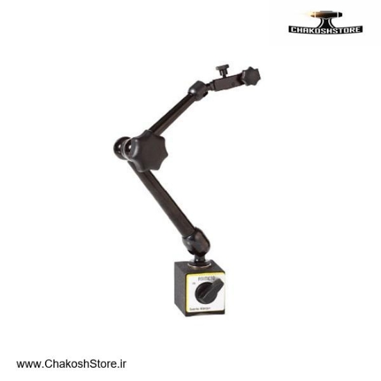 تصویر   پایه ساعت اندیکاتور آسیمتو مفصلی مگنتی بلند 80 کیلویی مدل 1-03-602