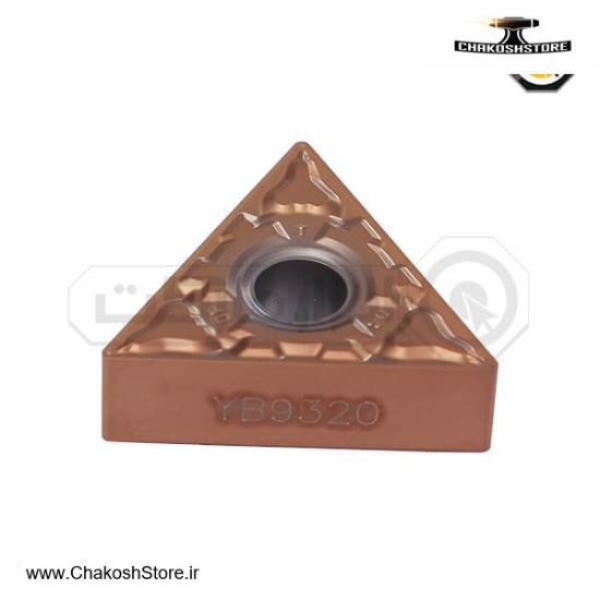 تصویر   اینسرت تراشکاری ( الماس تراشکاری ) ZCC مدل Insert TNMG160404-ADF-YB9320
