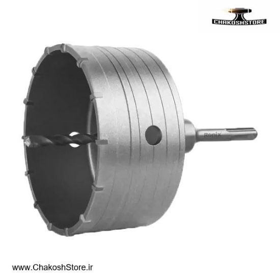 تصویر   مته گرد بر الماسه بتن رونیکس چهارشیار مدل RH-504