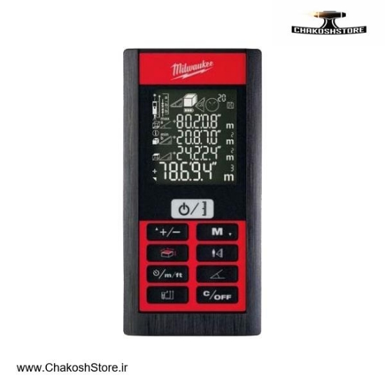 تصویر   متر لیزری میلواکی 80 متری مدل LDM 80