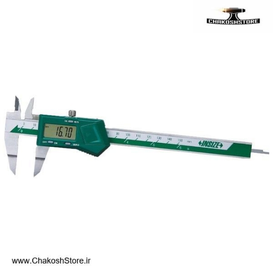 تصویر   کولیس دیجیتال اینسایز 15 سانتی متر دو فک تیغه ای مدل 150-1188