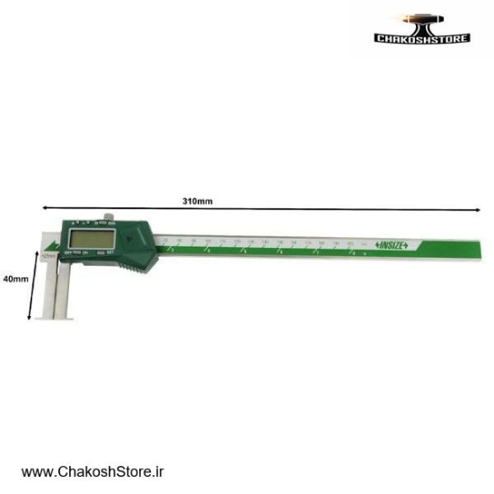 تصویر   کولیس دیجیتال شیار اینسایز 20 سانتی متر مدل 200-1120