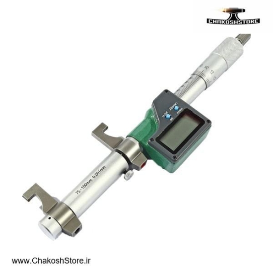 تصویر   میکرومتر دیجیتال اینسایز داخل سنج 100-75 میلی متر مدل 100-3520