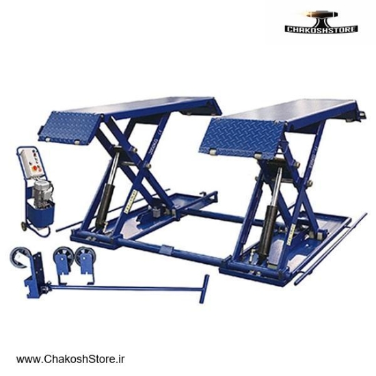 تصویر   جک بالابر قیچی بیگ رد کوتاه 3 تن مدل QJYJ30-ZW