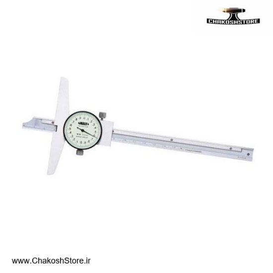 تصویر   عمق سنج اینسایز ساعتی 200 میلی متر مدل 200-1340