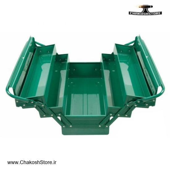 تصویر   جعبه ابزار فلزی جانزوی 35 سانتی متر مدل C-3DH1