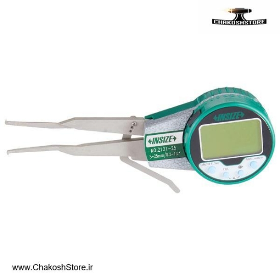 تصویر   پرگار داخل سنج اینسایز دیجیتال 25 میلی متر مدل 25-2121