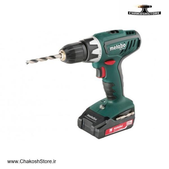 تصویر   دریل شارژی 18 ولت متابو مدل Metabo BS 18 Li | BS ۱۸ Li