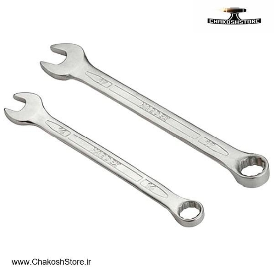 تصویر   ست آچار یک سر تخت یک سر رینگی هاردکس 8 عددی