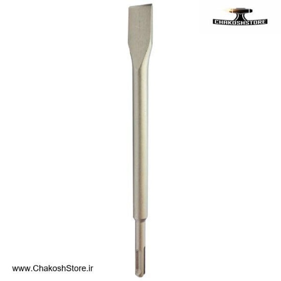 تصویر   قلم چکش تخریب ولف چهار شیار سر تخت مدل 14x400x25