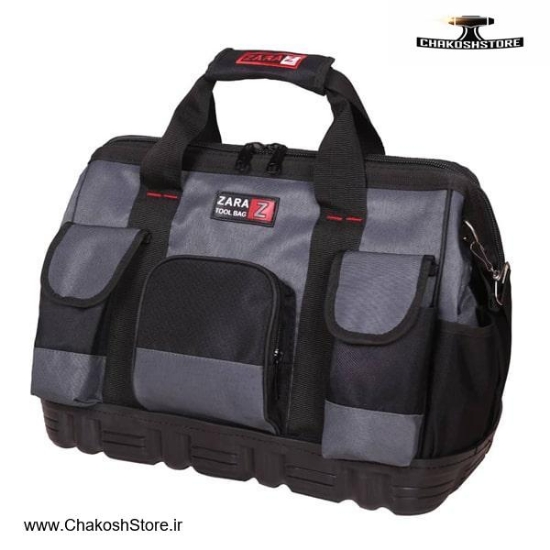 تصویر   کیف ابزار زارا 45 سانتی متر کفه پلاستیکی مدل 108 پرو