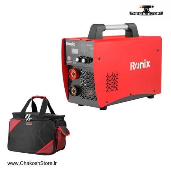 تصویر   اینورتر جوشکاری رونیکس 200 آمپر کیف دار مدل RH-4607K