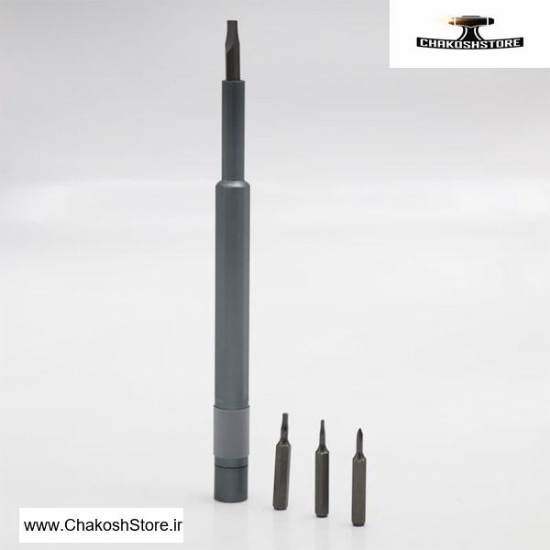 تصویر   ست بیت و پیچ گوشتی ساعتی استارمکس 25 پارچه حرفه ای مدل SHS-15S025BS