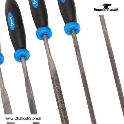 تصویر   ست سوهان زرگری استارمکس 12 عددی مدل SMI-16S012SS